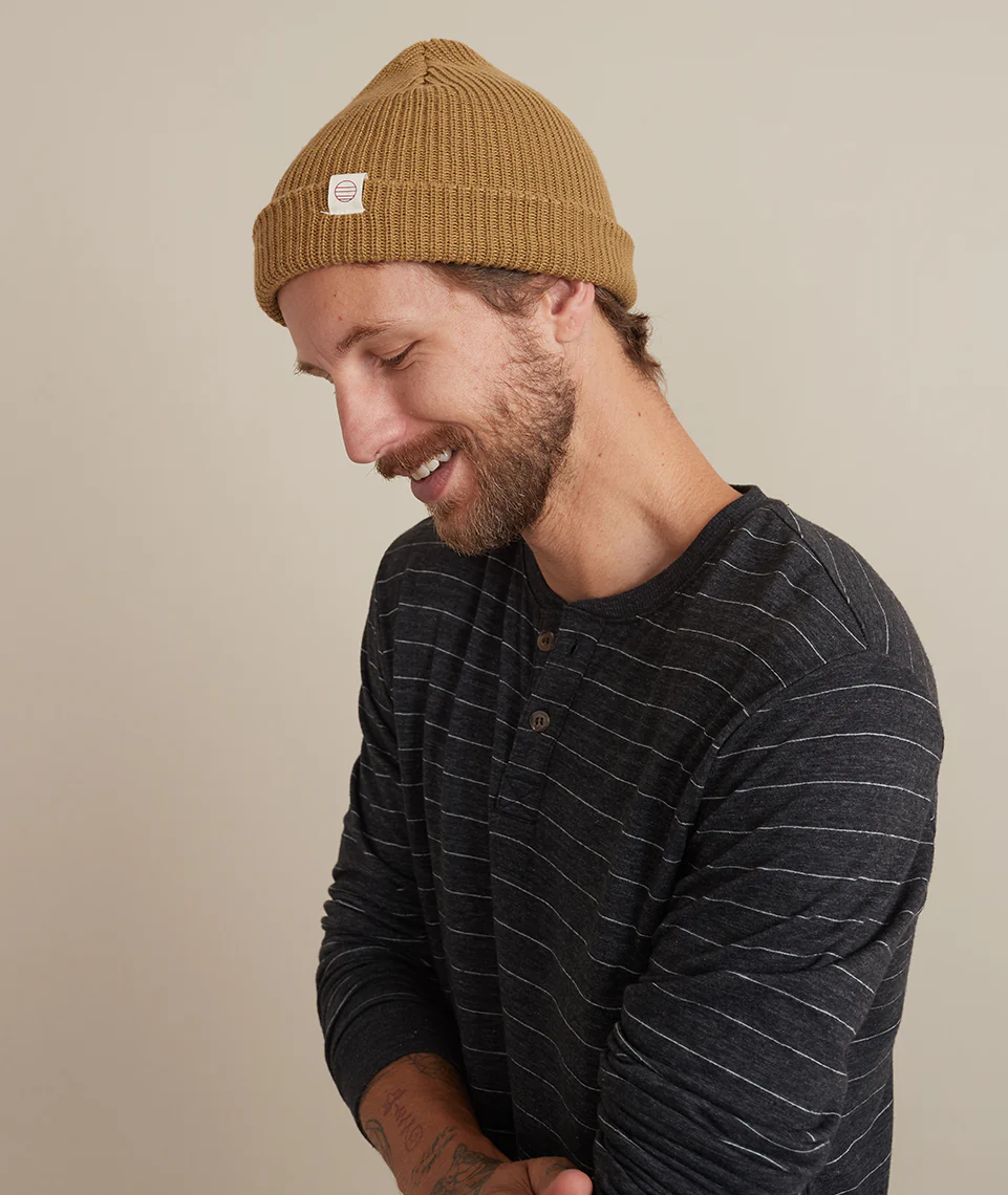 Tahoe Beanie in Dusty Gold