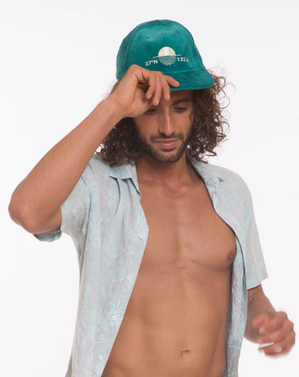 Sun Logo Hat - Teal