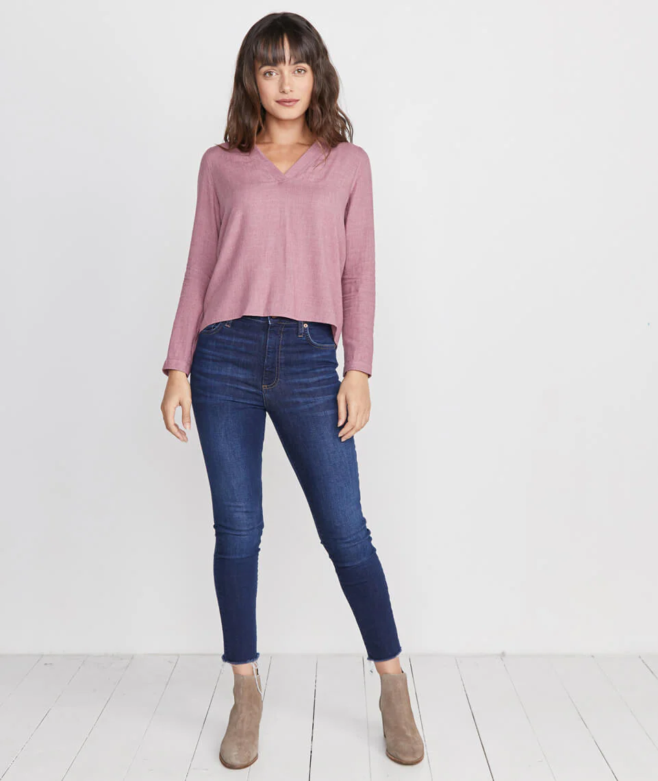 Laura Popover in Mauve