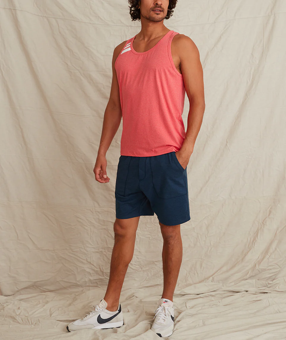 Sport Tank in Salsa Heather