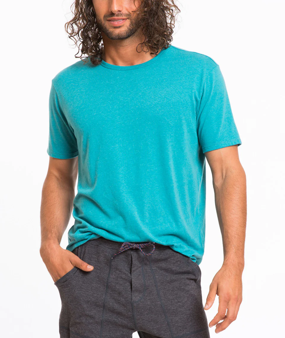 Tri-Blend Crewneck - Pagoda Blue