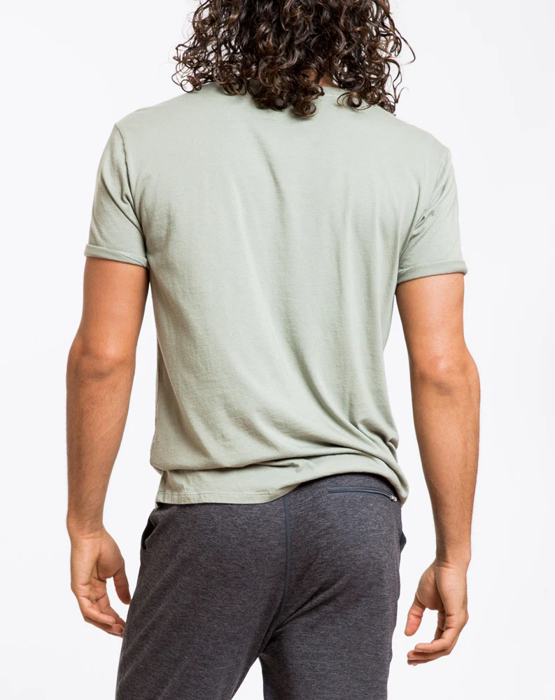 Signature V-neck - Sea Spray