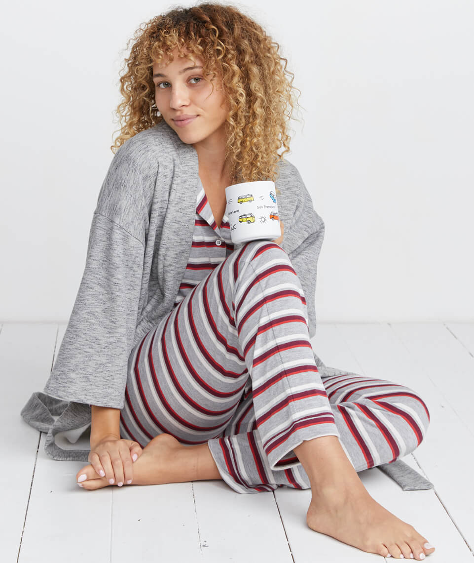 Classic PJ Set in Salsa