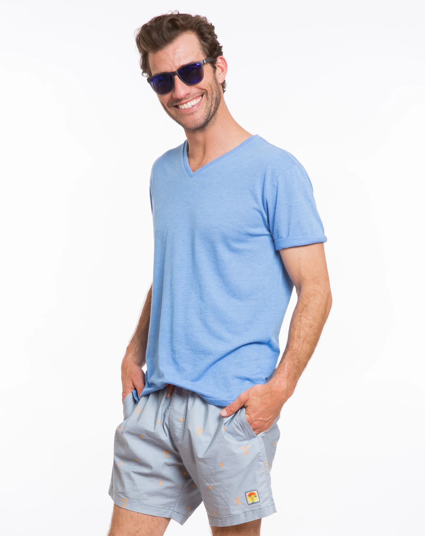 Tri-Blend V-neck - Regatta