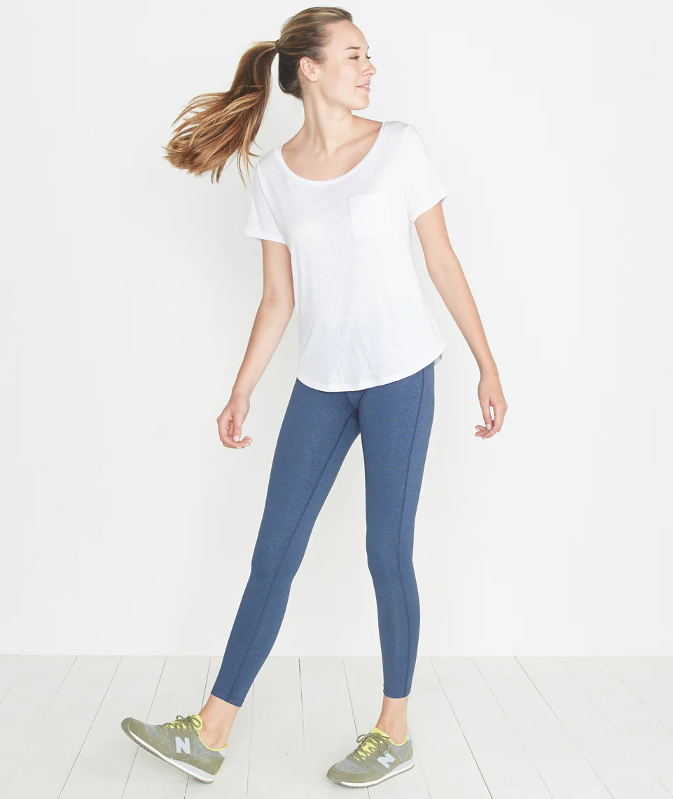 Marion Active Legging in Navy