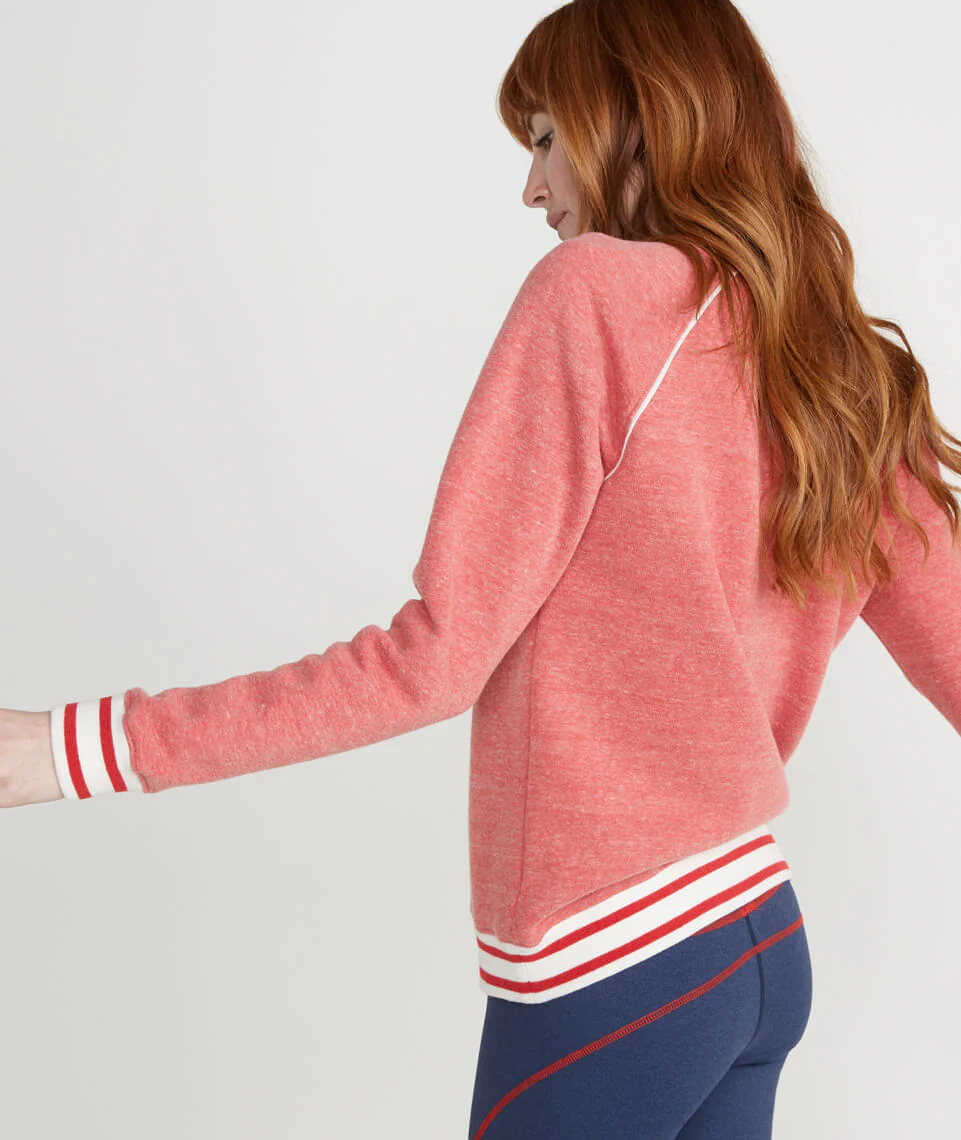 Jenny Sweatshirt in Crimson