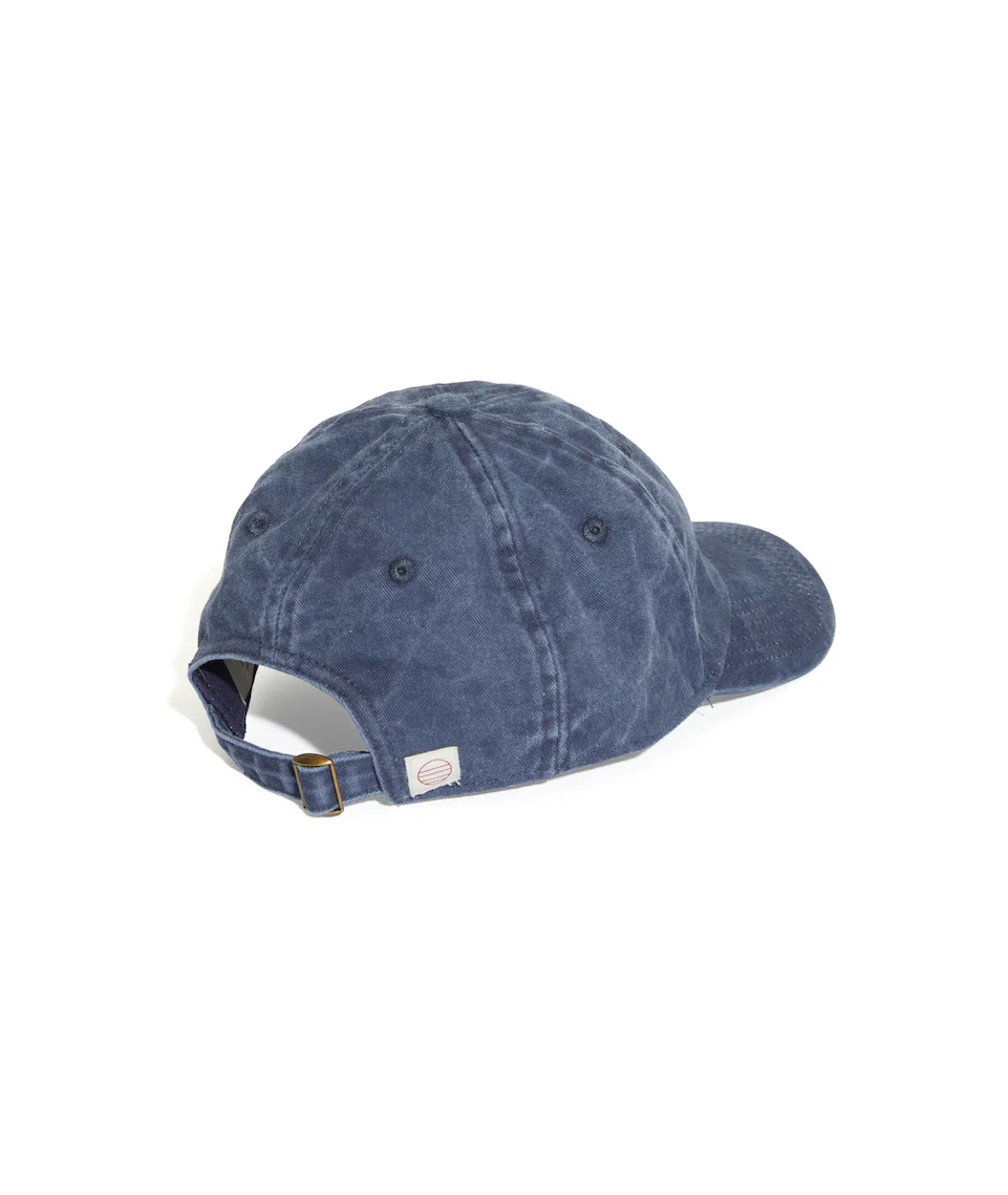 Garment Dyed Baseball Hat in Dark Navy