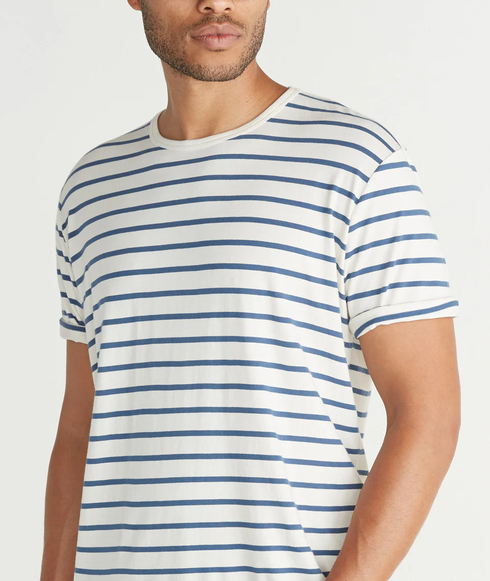 Jeffrey Stripe Crew