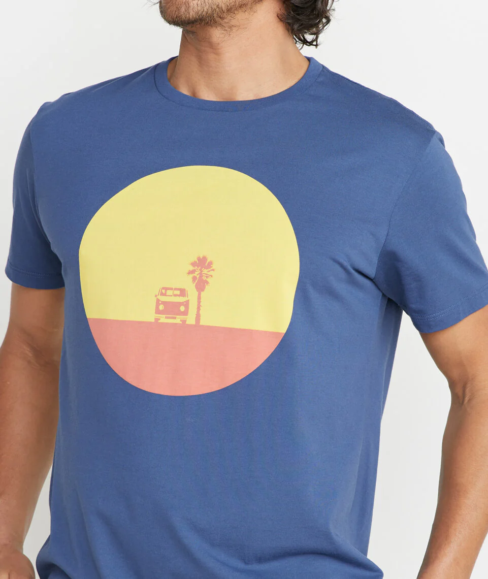 Sunset Bus Tee