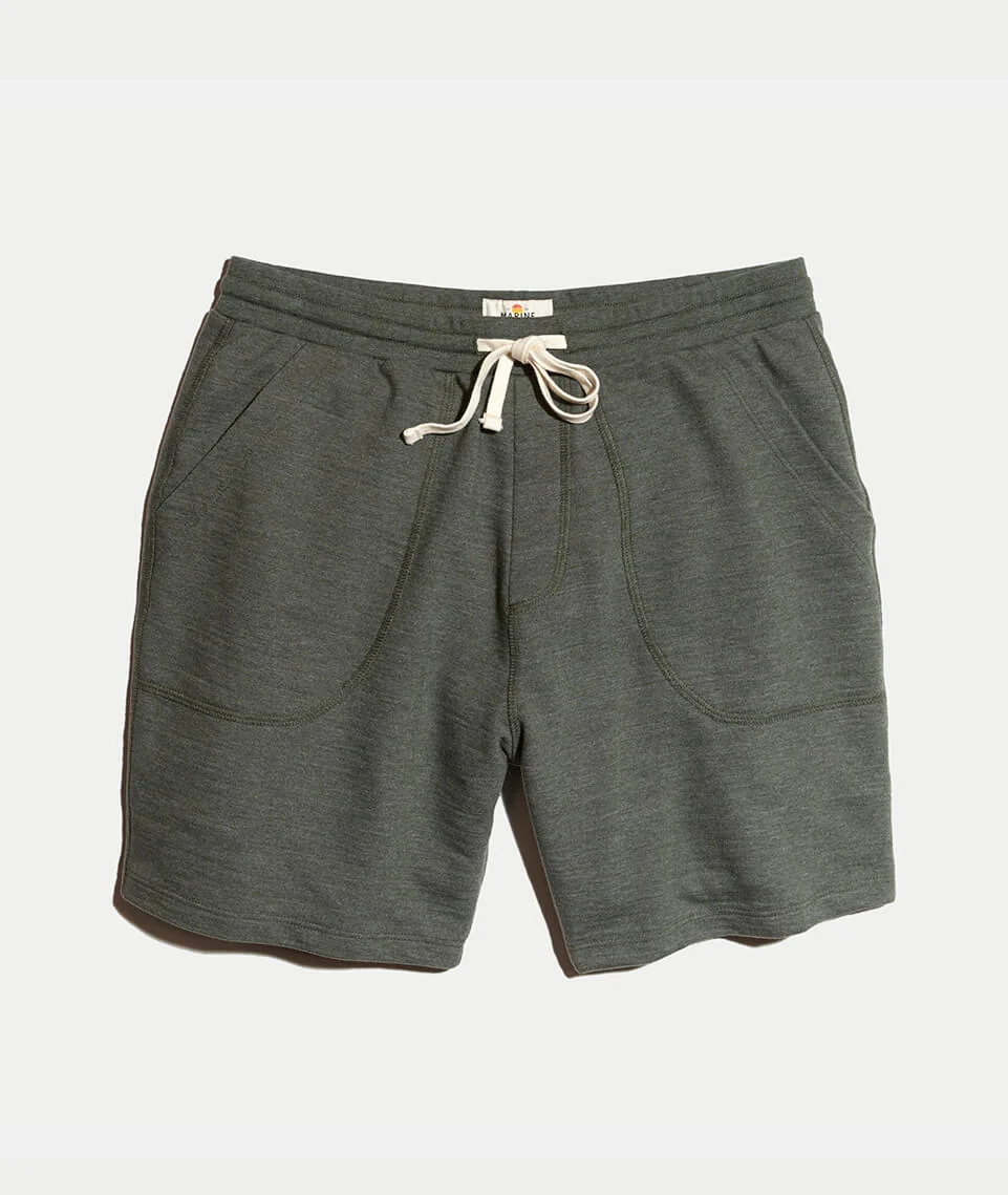 Lounge Short in Moss