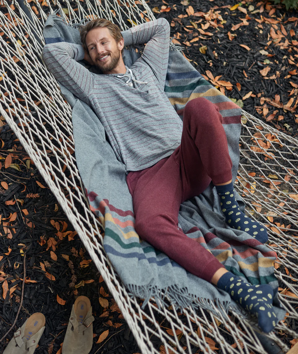 Crew Sock in Smiley Print