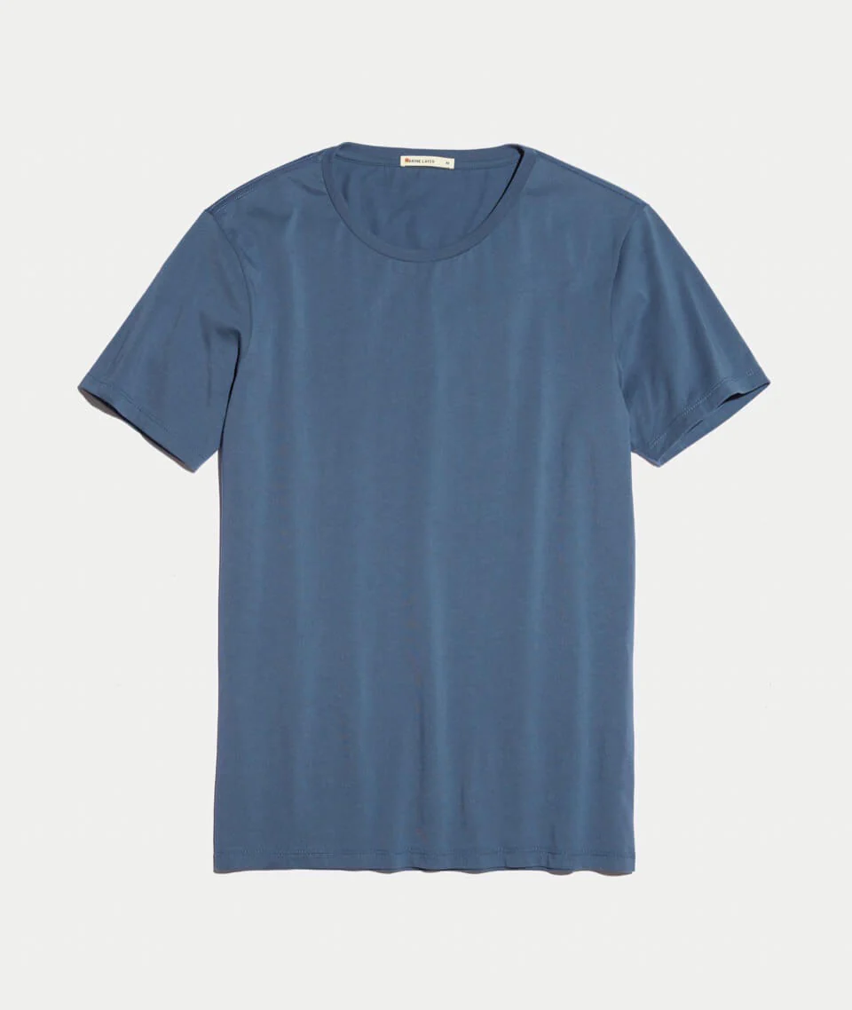 Signature Crewneck in Vintage Indigo