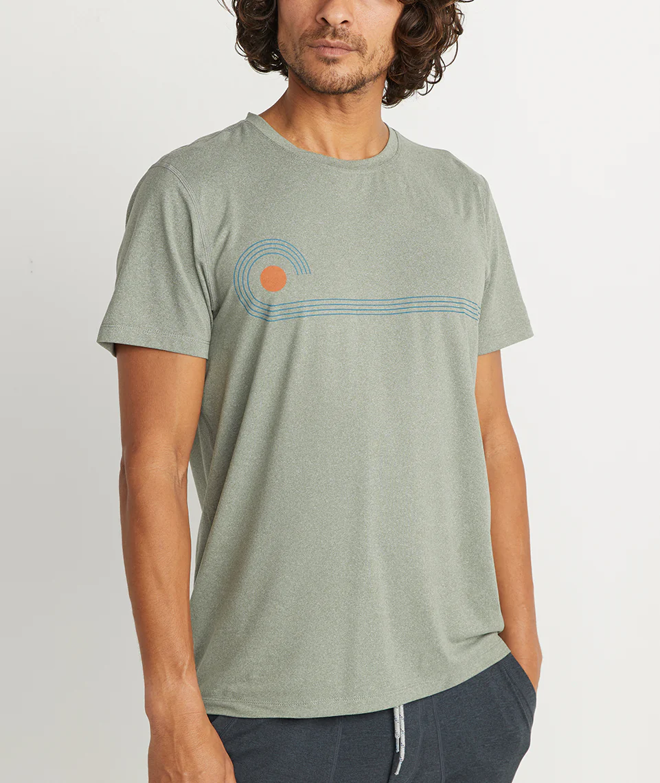 Sport Crew in Agave Green