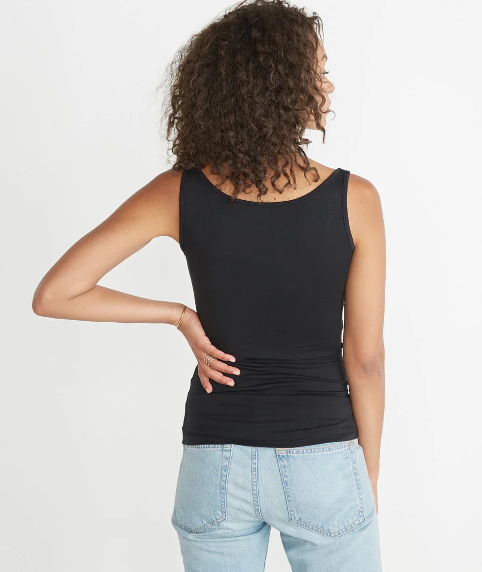 Tank Cami in Pure Black