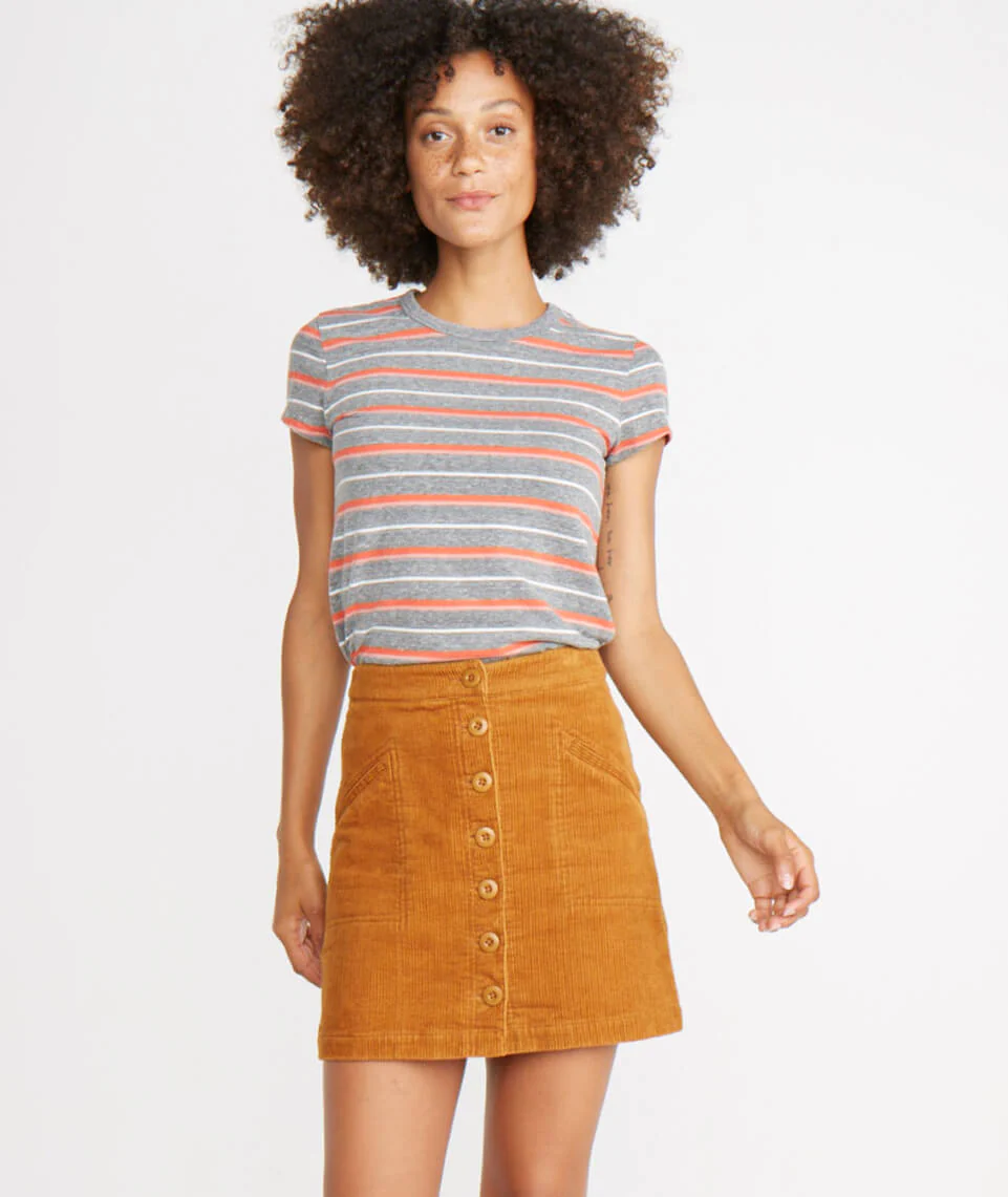 Maxine Mini Skirt in Cathay Spice
