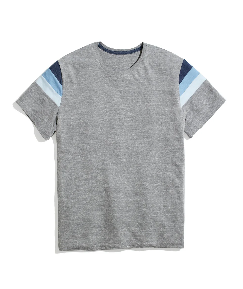Banks Tee in Heather Grey