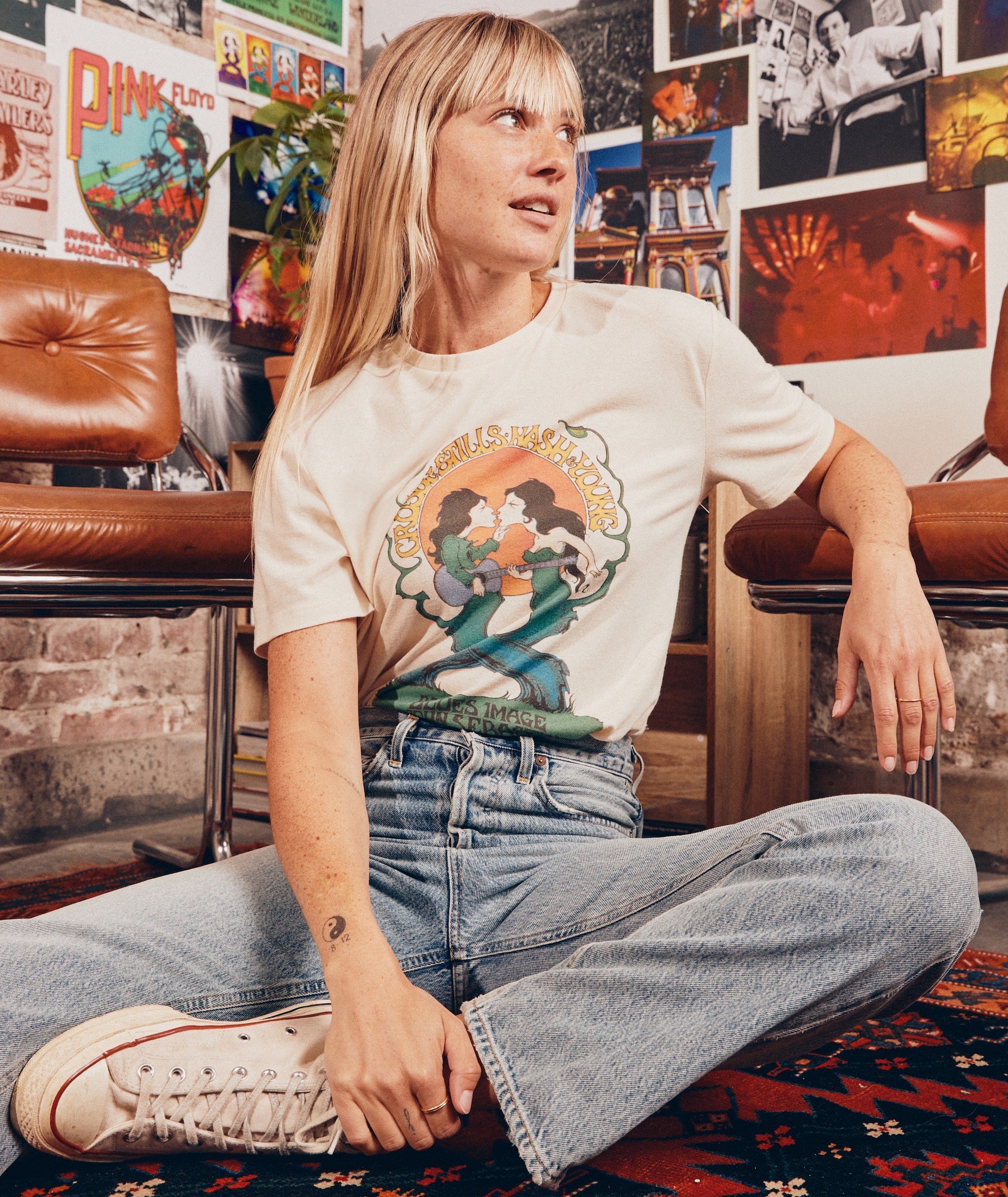 Crosby Stills Nash and Young Winterland Unisex Tee