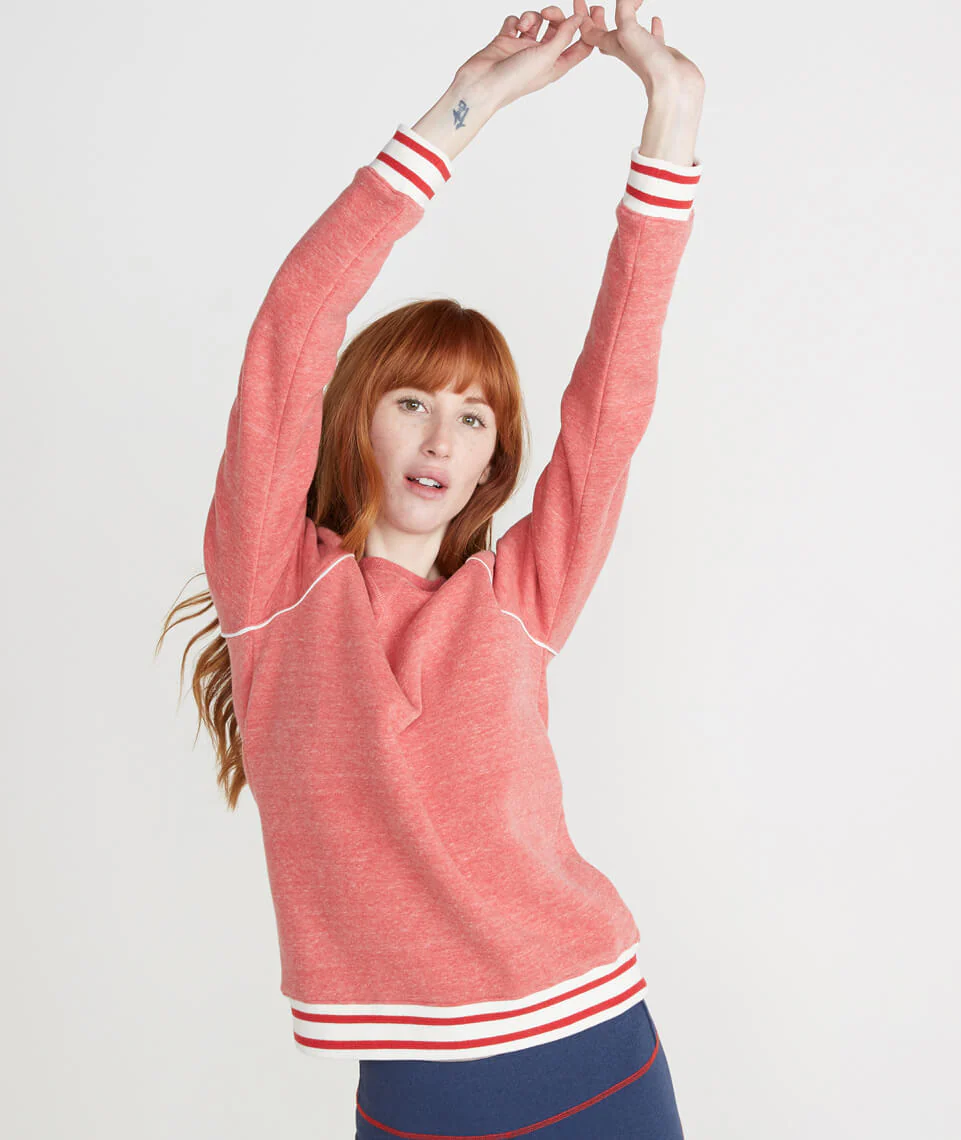 Jenny Sweatshirt in Crimson