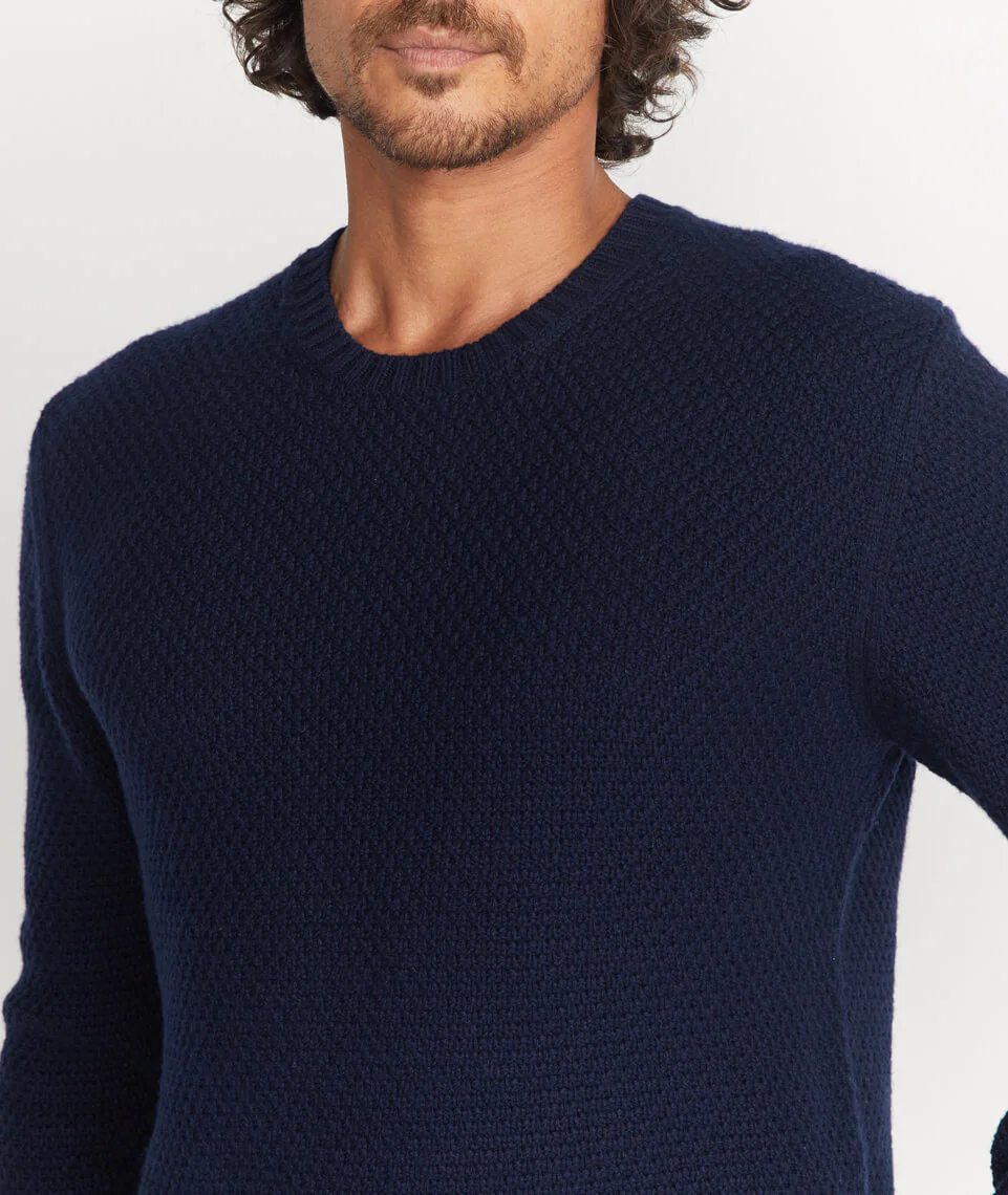 Prescott Sweater in Navy