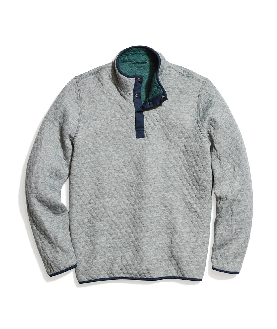 Reversible Corbet in Heather Grey/Green Gables