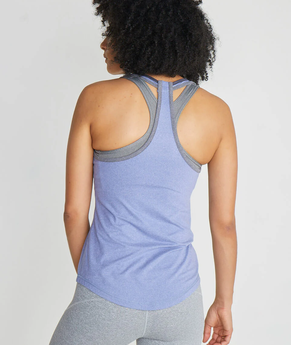 Steffi Racerback Tank in Marlin
