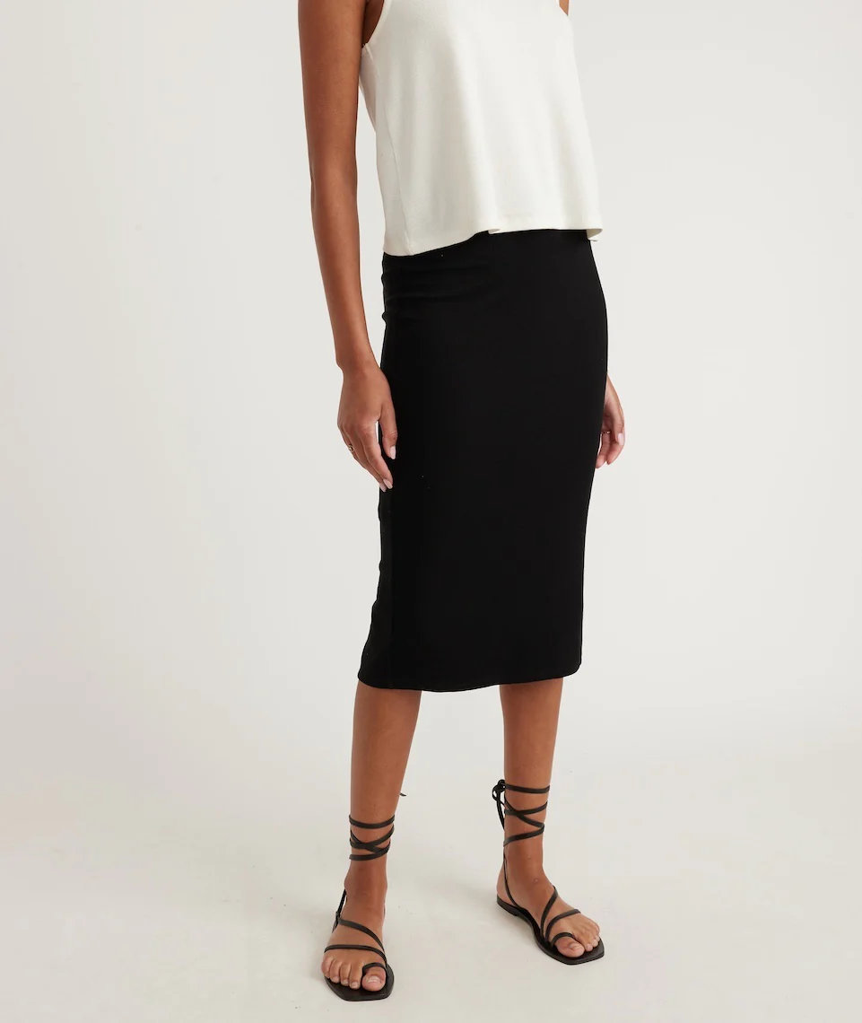 Lexi Rib Midi Skirt