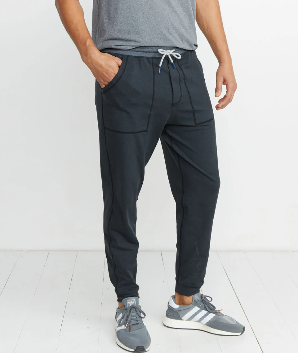 Yoga Jogger in Asphalt Heather