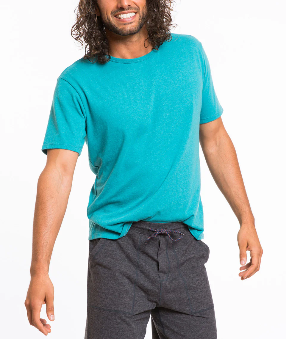 Tri-Blend Crewneck - Pagoda Blue