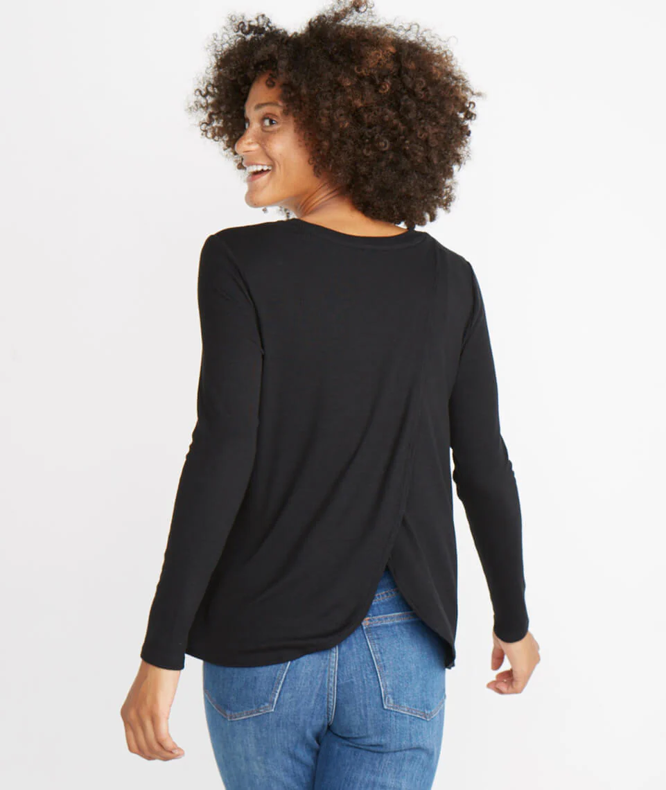 Tinley Tulip Back in Black Rib