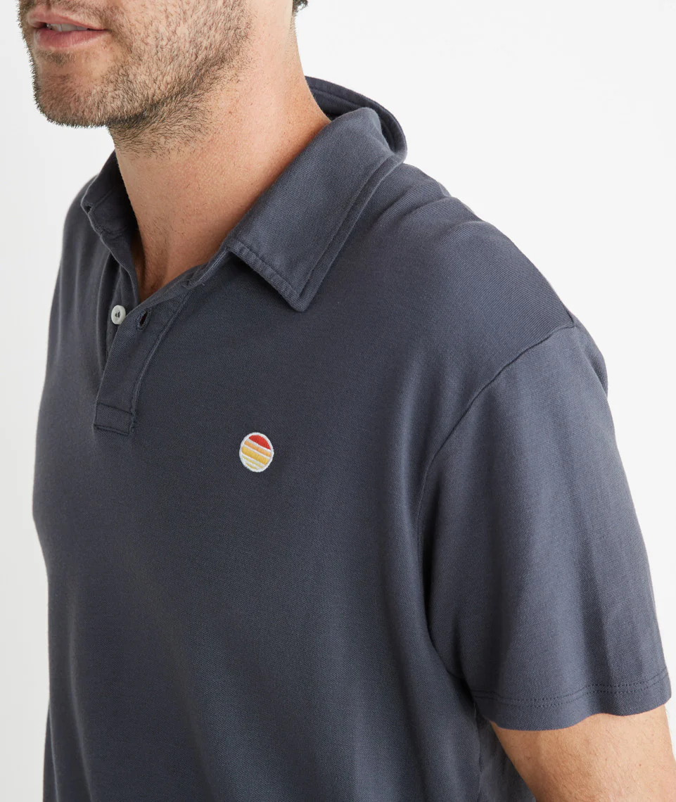 Pique Polo - Navy