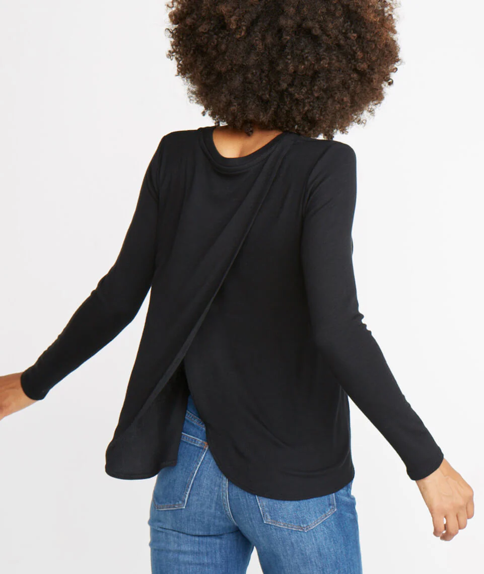 Tinley Tulip Back in Black Rib