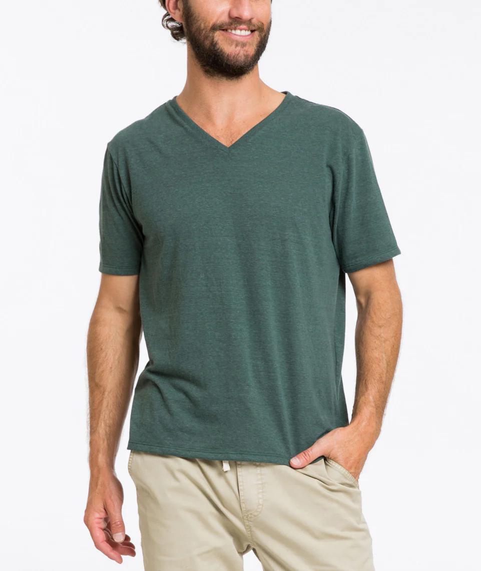 Tri-Blend V-neck - Pine Grove