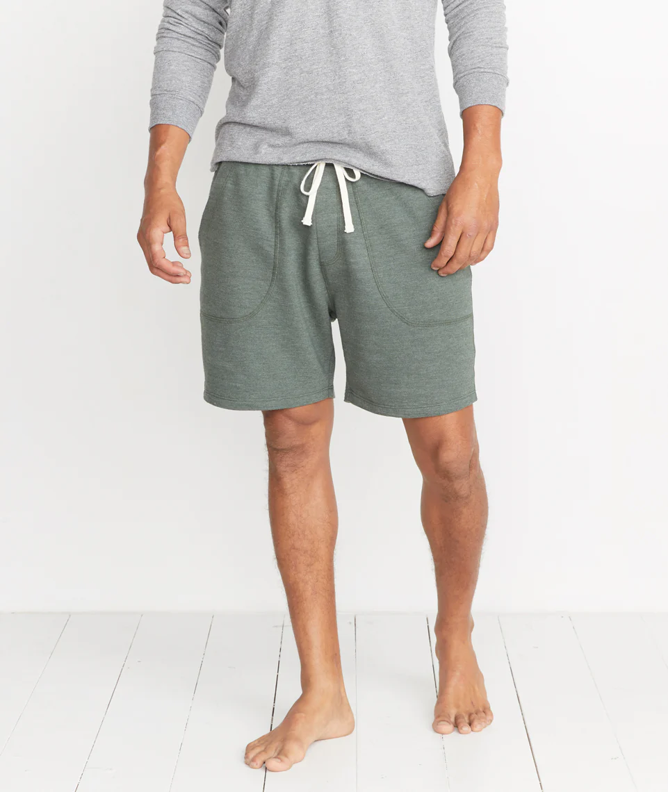 Lounge Short in Moss