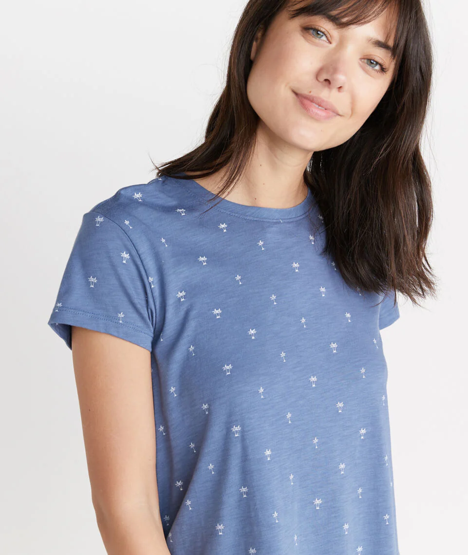 Swing Crew in Indigo Print