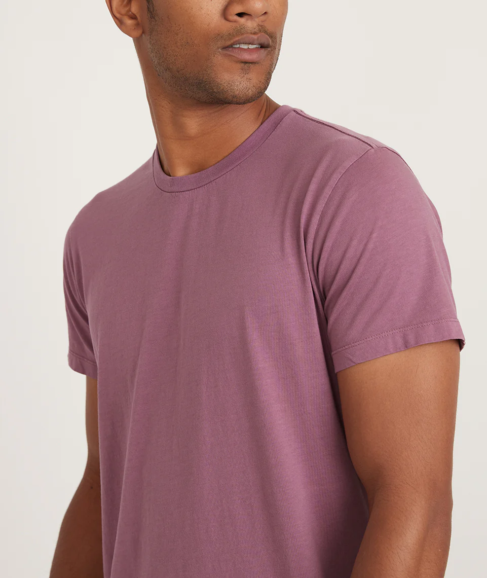 Signature Crew Tee in Tulipwood