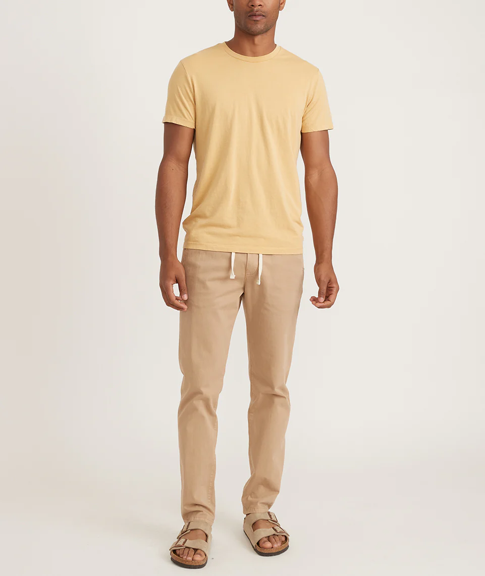 Signature Crew Tee in Rattan