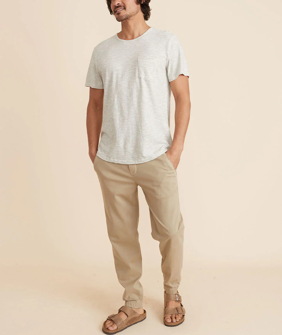 Saturday Jogger Slim Fit in Faded Khaki