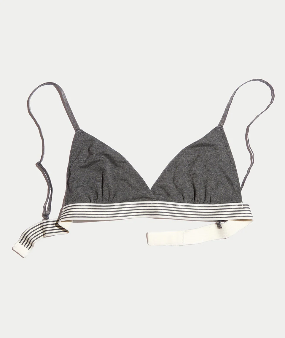 ML Bralette in Charcoal
