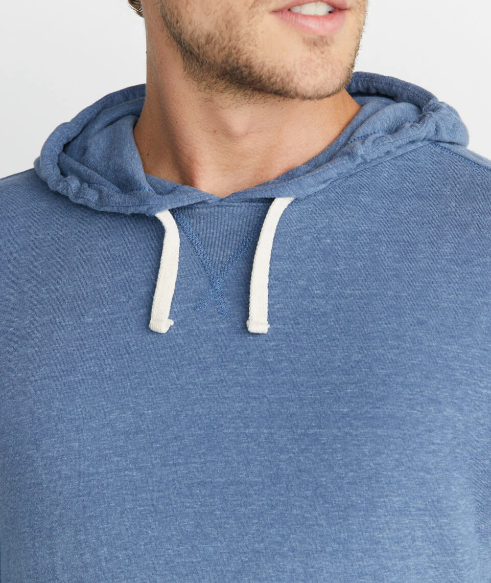 Double Knit Hoodie in Navy