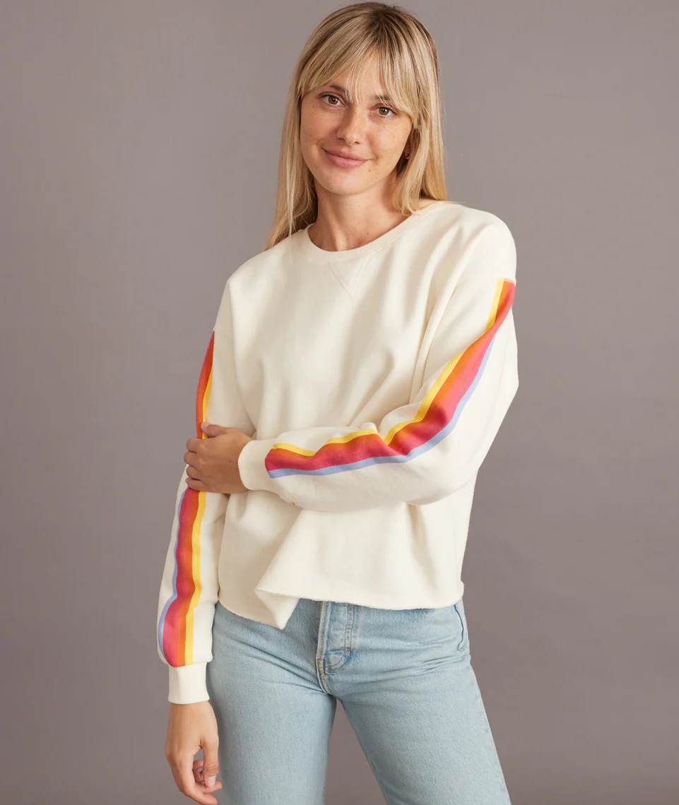 ML x LF Summit Sweatshirt in Cream