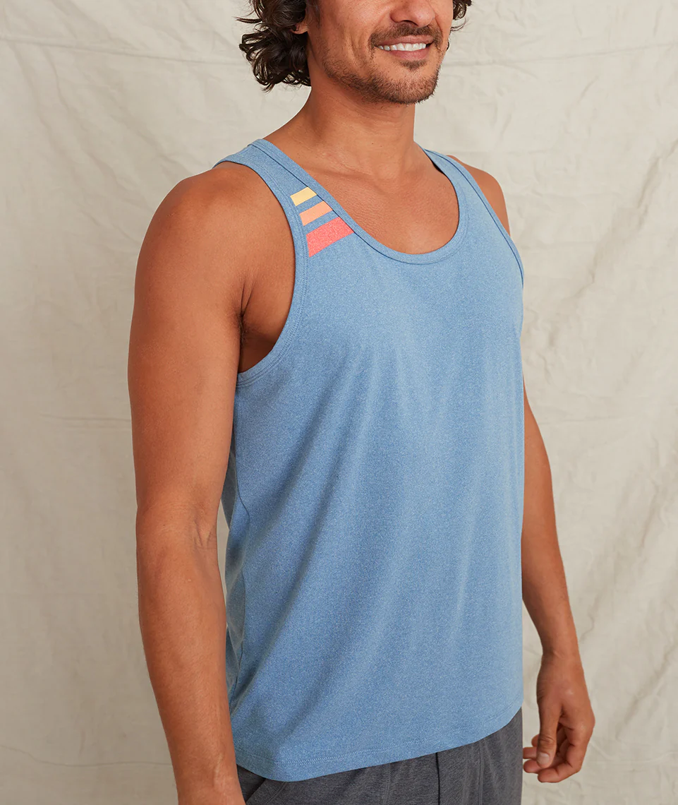 Sport Tank in Blue Heather