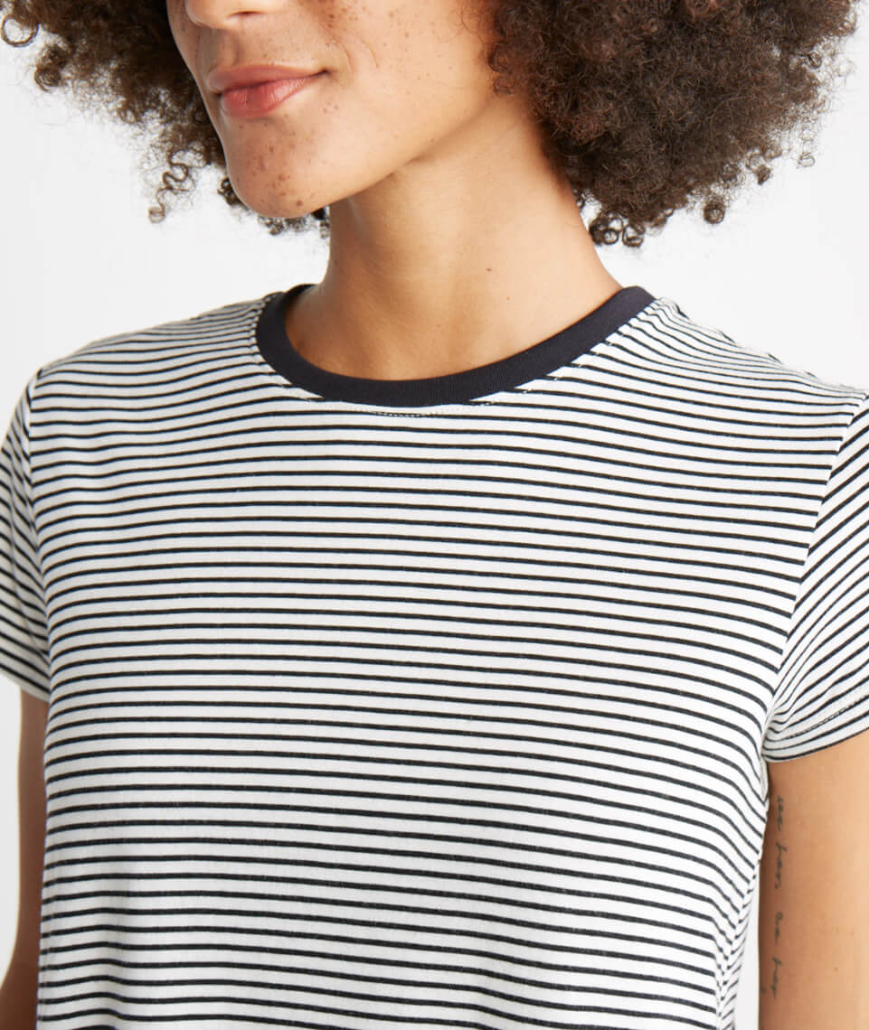 Swing Crew in Black and White Stripe