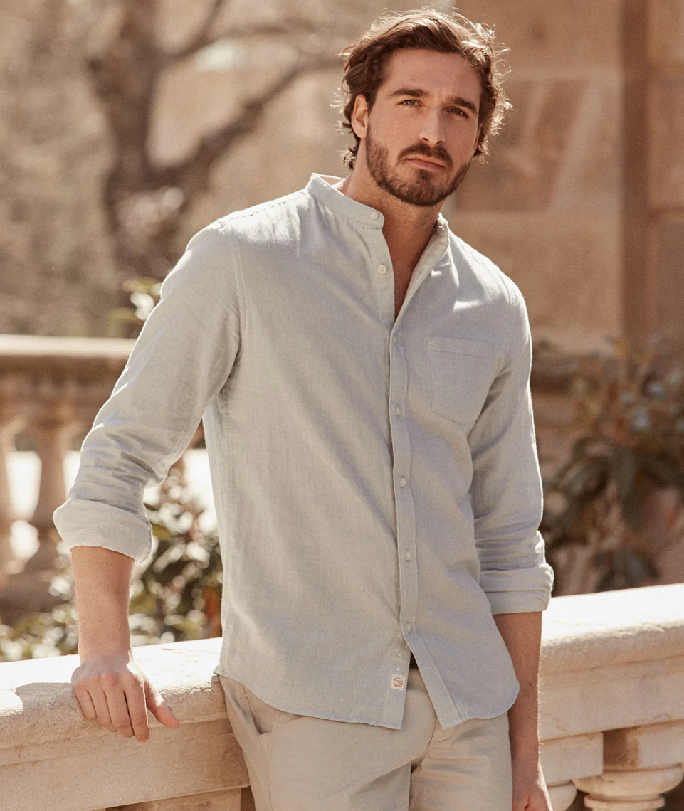 Allston Banded Collar Buttondown