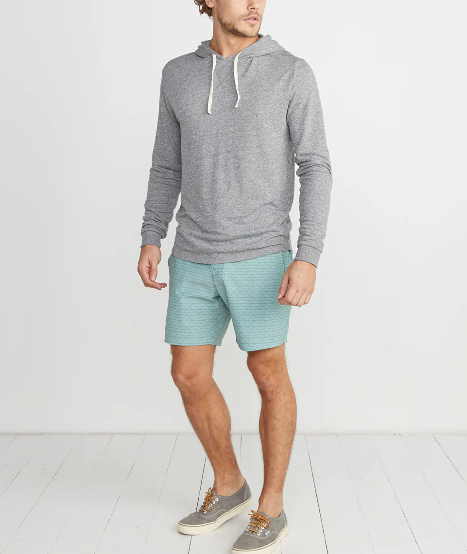 Summer Short in Green Print