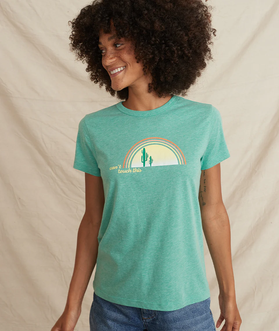 Santa Fe Tee in Green Lake