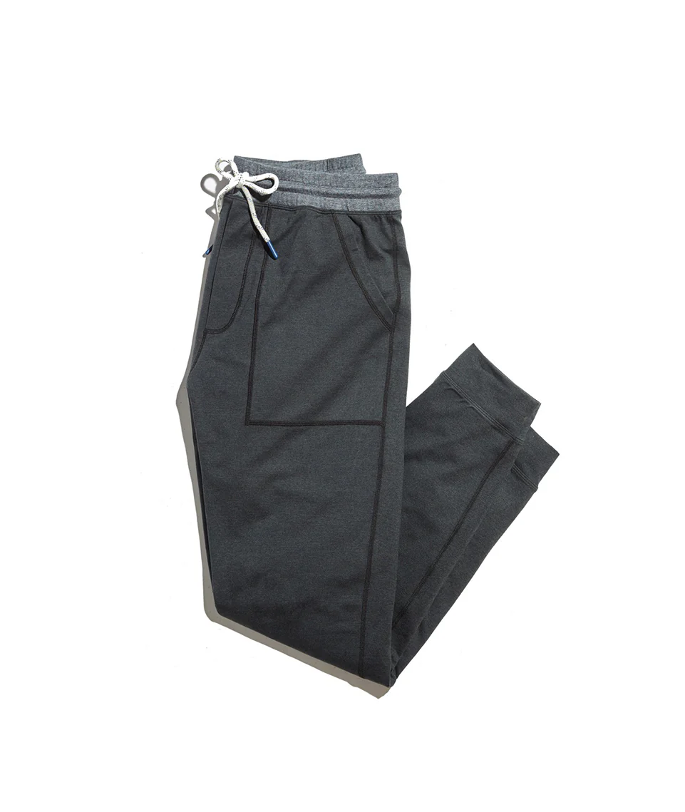 Yoga Jogger in Asphalt Heather
