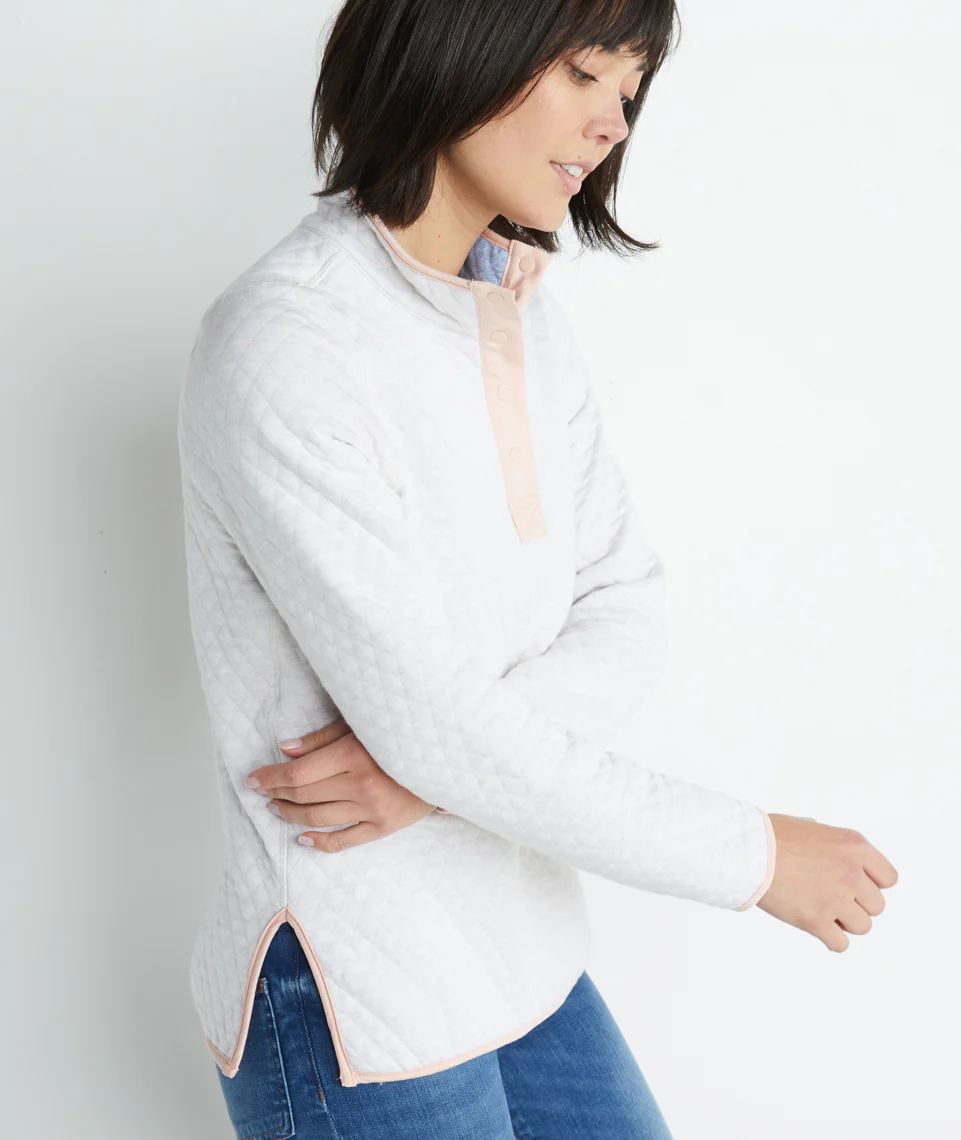 Reversible Lady Corbet in Rose Cloud / Light Heather Grey