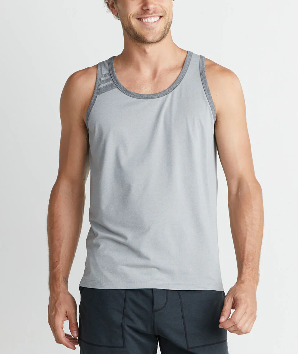 Sport Tank in Heather Grey