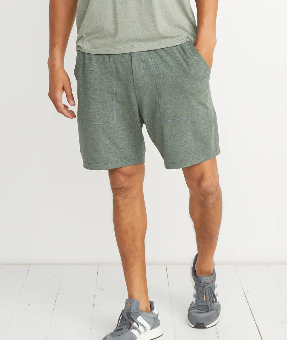 Yoga Short - Agave Green