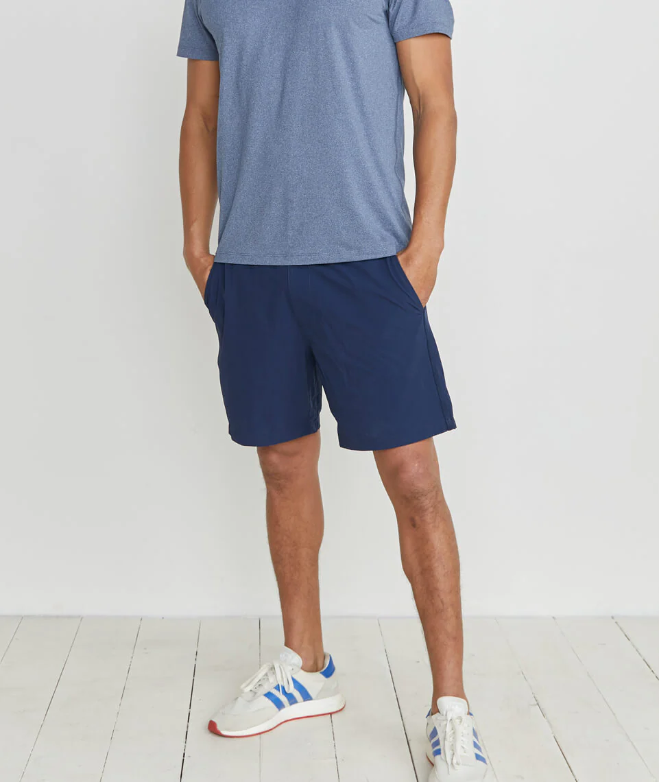 Rory Sport Short in Black Iris